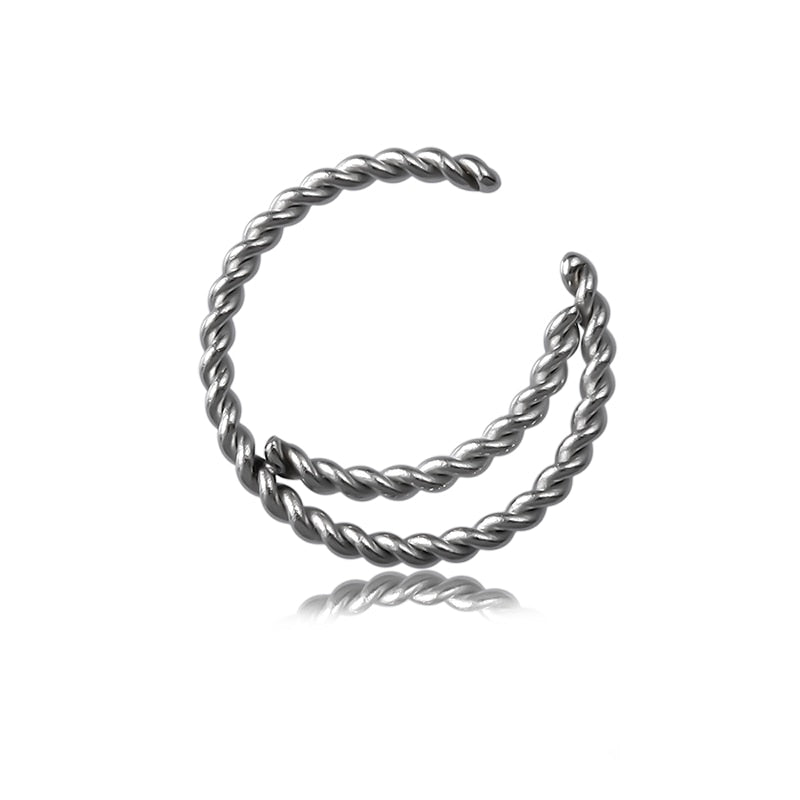 Peris Gems V-Shaped Nose Ring Piercings for Women | Septum Tragus Cartilage Piercing V-Shaped Nose Ring Piercings for Women | Septum Piercing SHEIN Amazon Temu