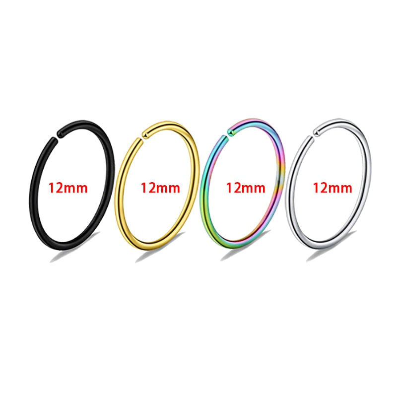 Peris Gems V-Shaped Nose Ring Piercings for Women | Septum Tragus Cartilage Piercing V-Shaped Nose Ring Piercings for Women | Septum Piercing SHEIN Amazon Temu