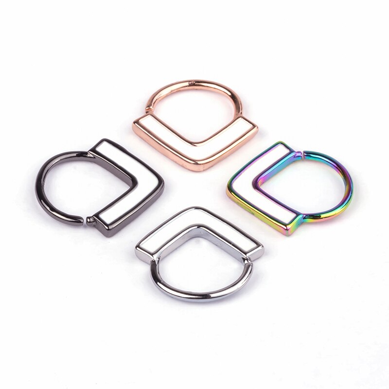 Peris Gems V-Shaped Nose Ring Piercings for Women | Septum Tragus Cartilage Piercing V-Shaped Nose Ring Piercings for Women | Septum Piercing SHEIN Amazon Temu