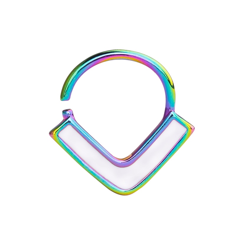 Peris Gems V-Shaped Nose Ring Piercings for Women | Septum Tragus Cartilage Piercing V-Shaped Nose Ring Piercings for Women | Septum Piercing SHEIN Amazon Temu