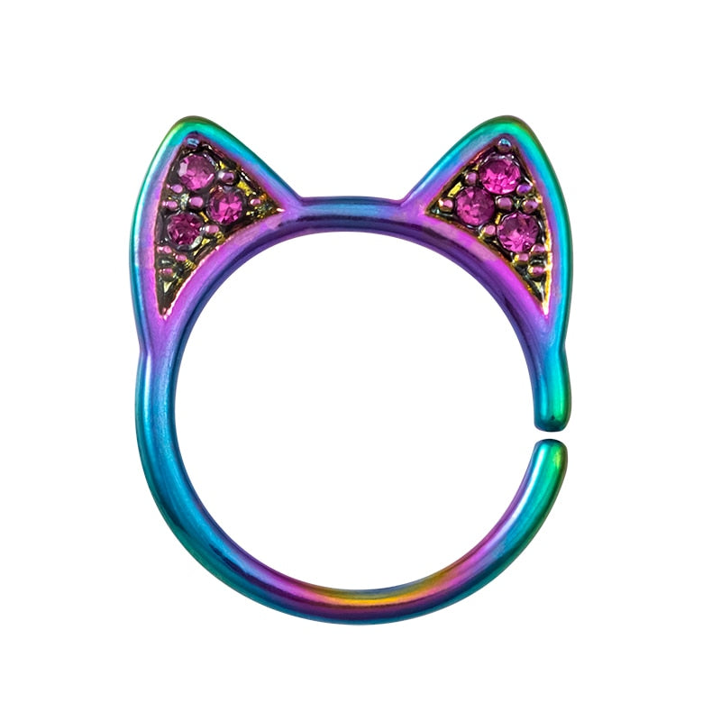Peris Gems V-Shaped Nose Ring Piercings for Women | Septum Tragus Cartilage Piercing V-Shaped Nose Ring Piercings for Women | Septum Piercing SHEIN Amazon Temu
