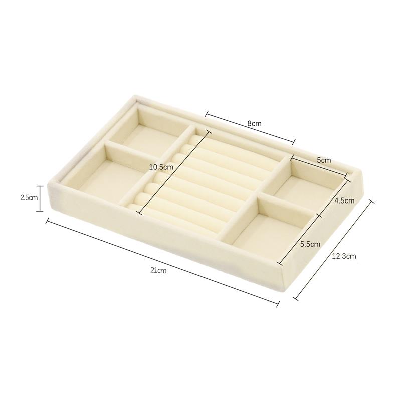 Peris Gems Velvet Jewelry Display Stackable Tray Case SHEIN Amazon Temu