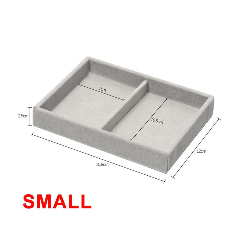 Peris Gems Velvet Jewelry Display Stackable Tray Case SHEIN Amazon Temu