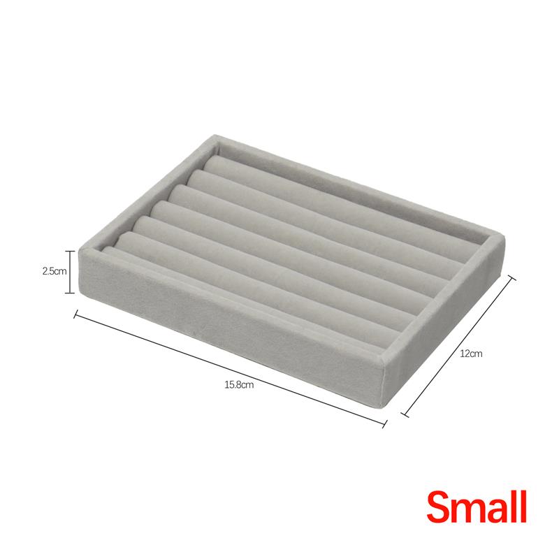 Peris Gems Velvet Jewelry Display Stackable Tray Case SHEIN Amazon Temu