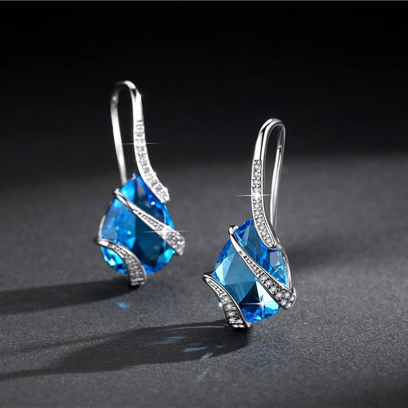 Peris Gems Water Drop Sharp Setting Cubic Zirconia Jewelry Set for Women Water Drop Sharp Setting Cubic Zirconia Jewelry Set SHEIN Amazon Temu