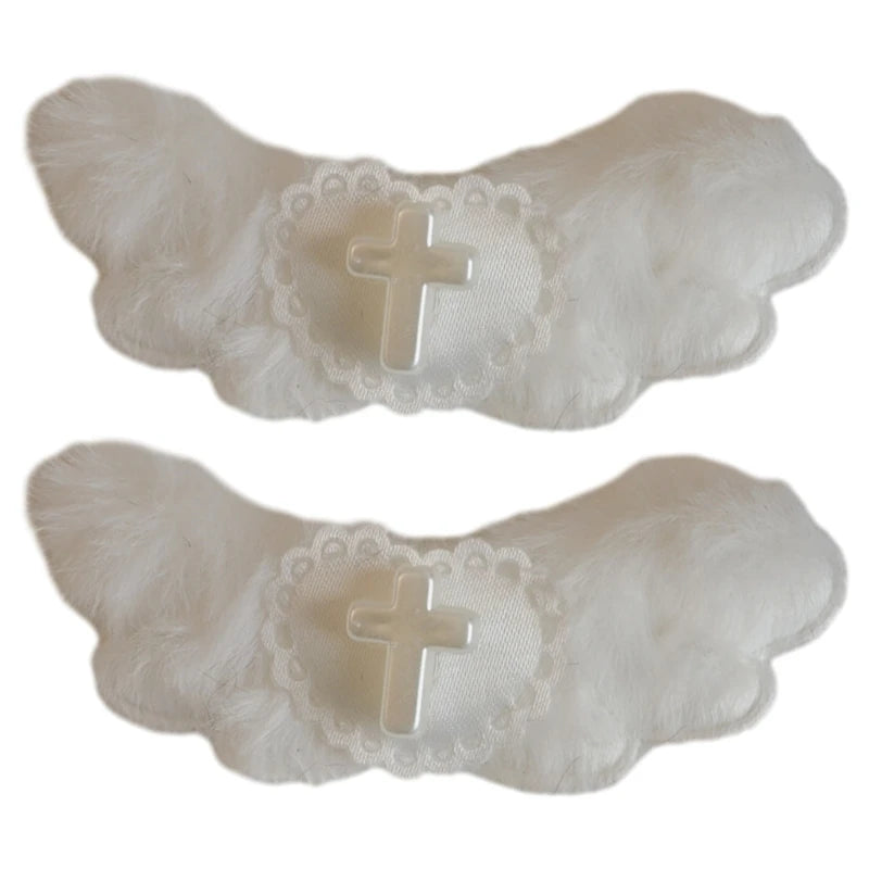 Peris Gems White / 1P Angel Wing Hair Clip Y2K Heart Barrettes Harajuku Hair Accessories Angel Wing Hair Clip Y2K Heart Barrettes Harajuku Hair Accessories SHEIN Amazon Temu