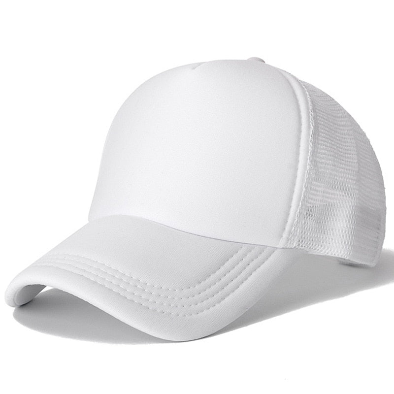 Peris Gems White / 54cm-60cm Casual Plain Mesh Baseball Cap Unisex | Adjustable Snapback Hats Casual Plain Mesh Baseball Cap Unisex | Adjustable Hats SHEIN Amazon Temu
