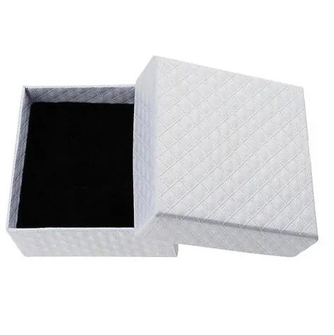Peris Gems White-7.5x7.5 Quilted PU Leather Jewelry Storage Packaging Box 7.5x7.5x3.5cm Quilted PU Leather Jewelry Storage Packaging Box 7.5x7.5 SHEIN Amazon Temu