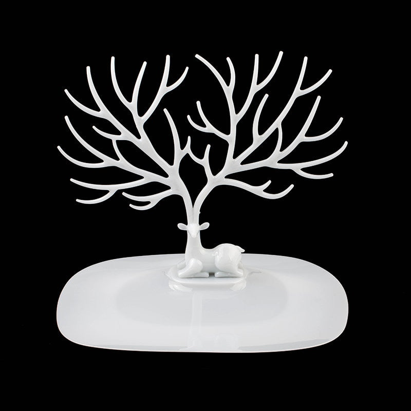 Peris Gems White Deer Antler Jewelry Stand Display Case | 1pc Jewelry Tray SHEIN Amazon Temu