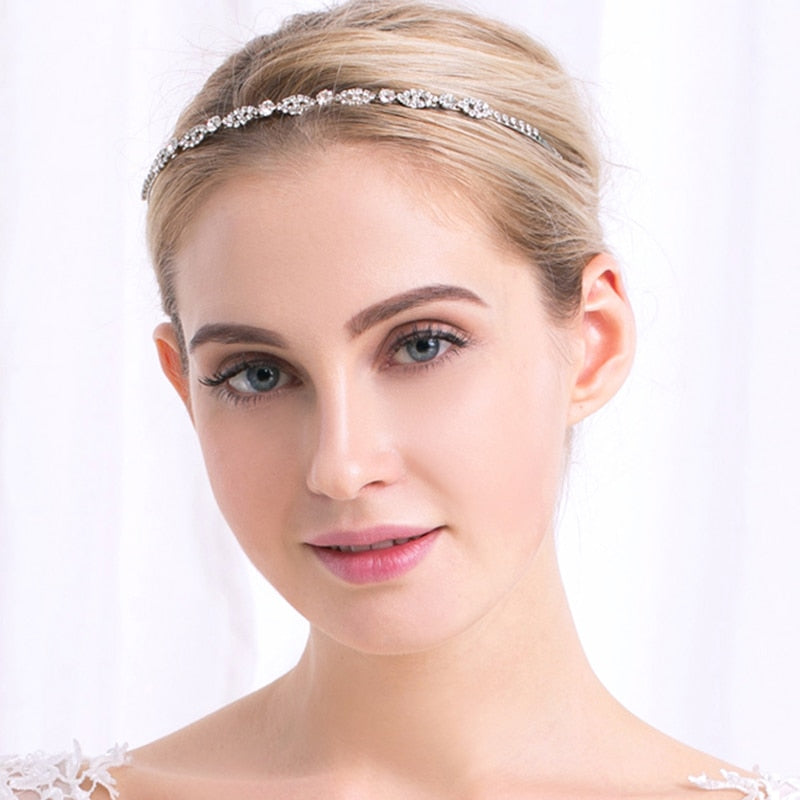 Peris Gems White Diamond Evil Eye Headband for Women | Silver Hair Accessories White Diamond Evil Eye Headband for Women | Hair Accessories SHEIN Amazon Temu