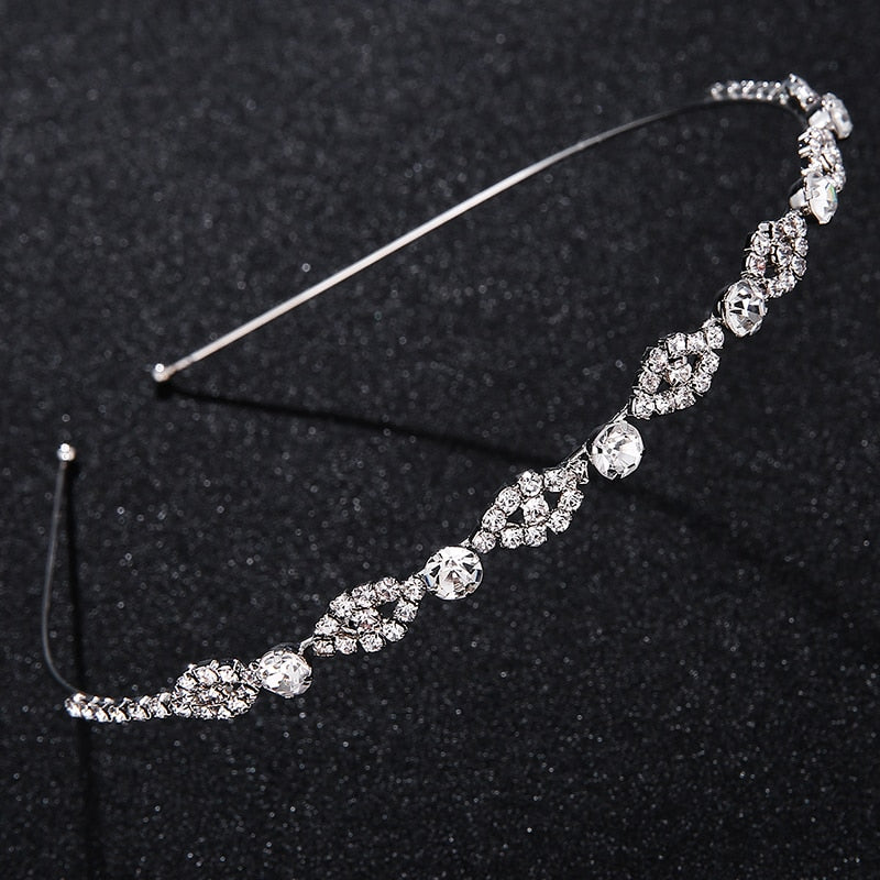 Peris Gems White Diamond Evil Eye Headband for Women | Silver Hair Accessories White Diamond Evil Eye Headband for Women | Hair Accessories SHEIN Amazon Temu