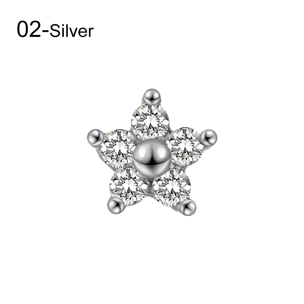Peris Gems White Diamond Square Stud Earrings for Women SHEIN Amazon Temu