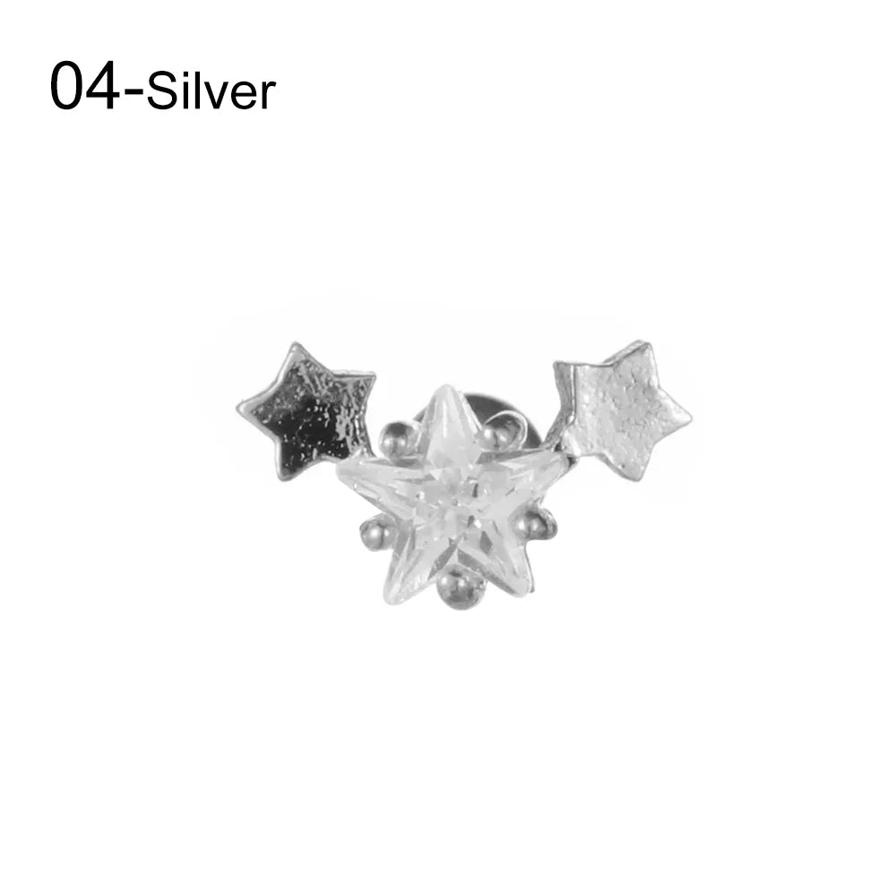 Peris Gems White Diamond Square Stud Earrings for Women SHEIN Amazon Temu