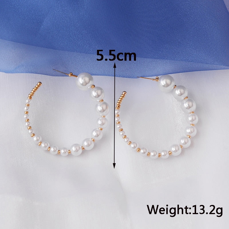 Peris Gems White Flower Pearl Drop Earrings Collection for Women SHEIN Amazon Temu