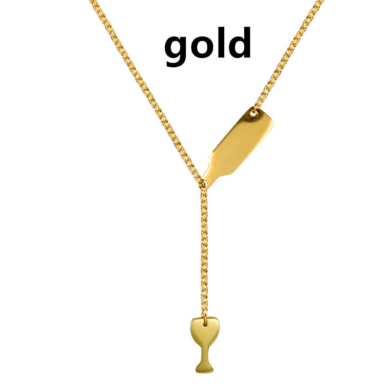Peris Gems Wine Bottle and Glass Necklace for Women | Wine Lover Necklace SHEIN Amazon Temu