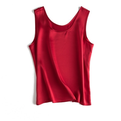 Peris Gems Wine / S Sleeveless Satin Tank Top Shirt for Women | Cozy Silk Chic Vest Sleeveless Satin Tank Top Shirt for Women | Silk Chic Vest SHEIN Amazon Temu