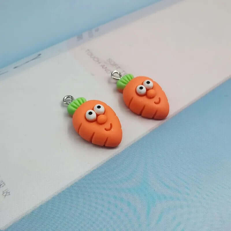 Peris Gems with hook carrot 10pcs Cute Vegetable Veggie Tales Inspired Resin Charms SHEIN Amazon Temu