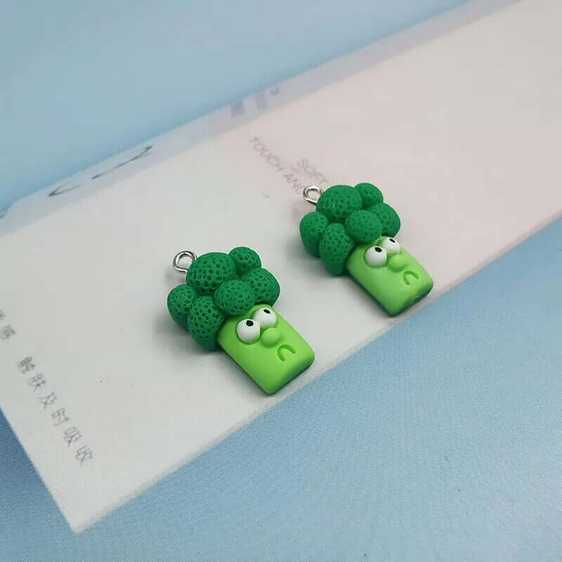 Peris Gems withhook cauliflower 10pcs Cute Vegetable Veggie Tales Inspired Resin Charms SHEIN Amazon Temu