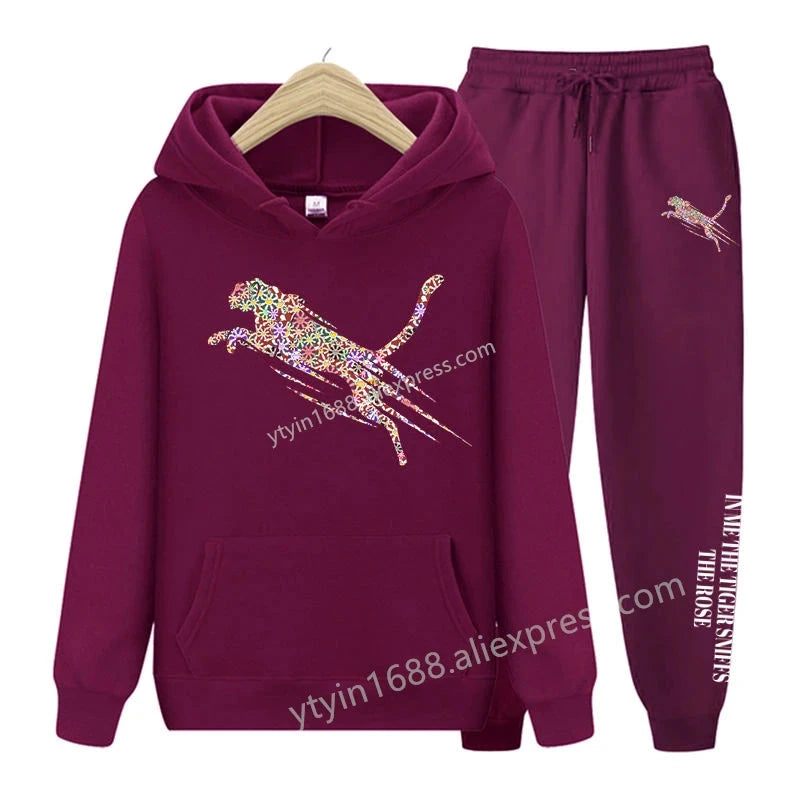 Peris Gems Womens TrackSuit Aesthetic Sweatshirts Sweatpants Two-piece suit 2025 New Fleece Oversize Designer Streetwear Women Hoodie Sets Womens TrackSuit Aesthetic Sweatshirts Sweatpants Two-piece suit 2025 New Fleece Oversize Designer Streetwear Women Hoodie Sets SHEIN Amazon Temu