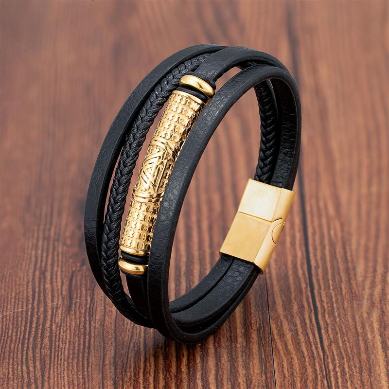 Peris Gems Woven Multilayered Bracelets Unisex | Stainless-Steel Clasp SHEIN Amazon Temu