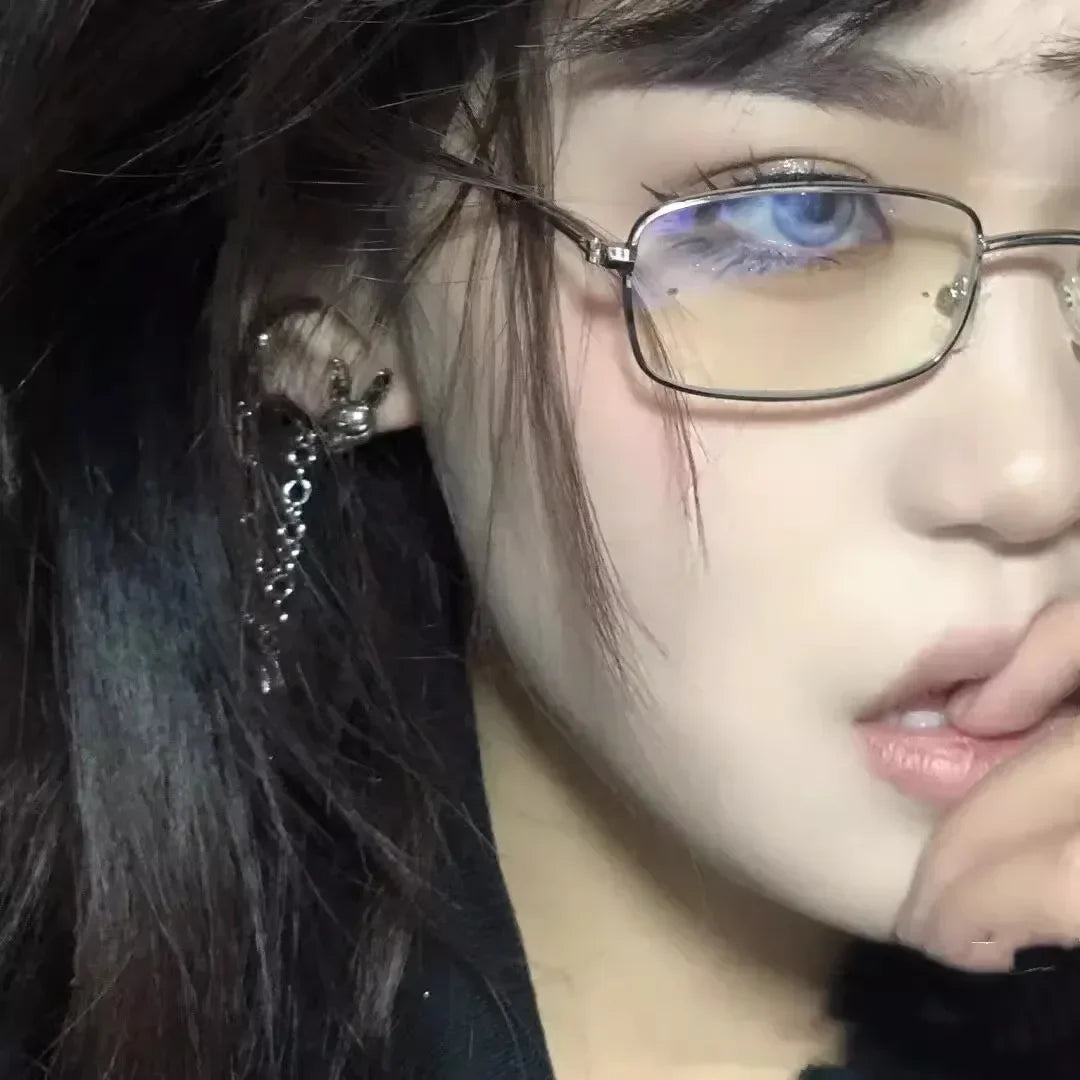 Peris Gems Y2K Harajuku Retro Small Square Frame Glasses for Women Metal Eyeglasses Clear Reading Spectacle Blue Light Blocking Eyewear Y2K Harajuku Retro Small Square Frame Glasses for Women Metal Eyeglasses Clear Reading Spectacle Blue Light Blocking Eyewear SHEIN Amazon Temu
