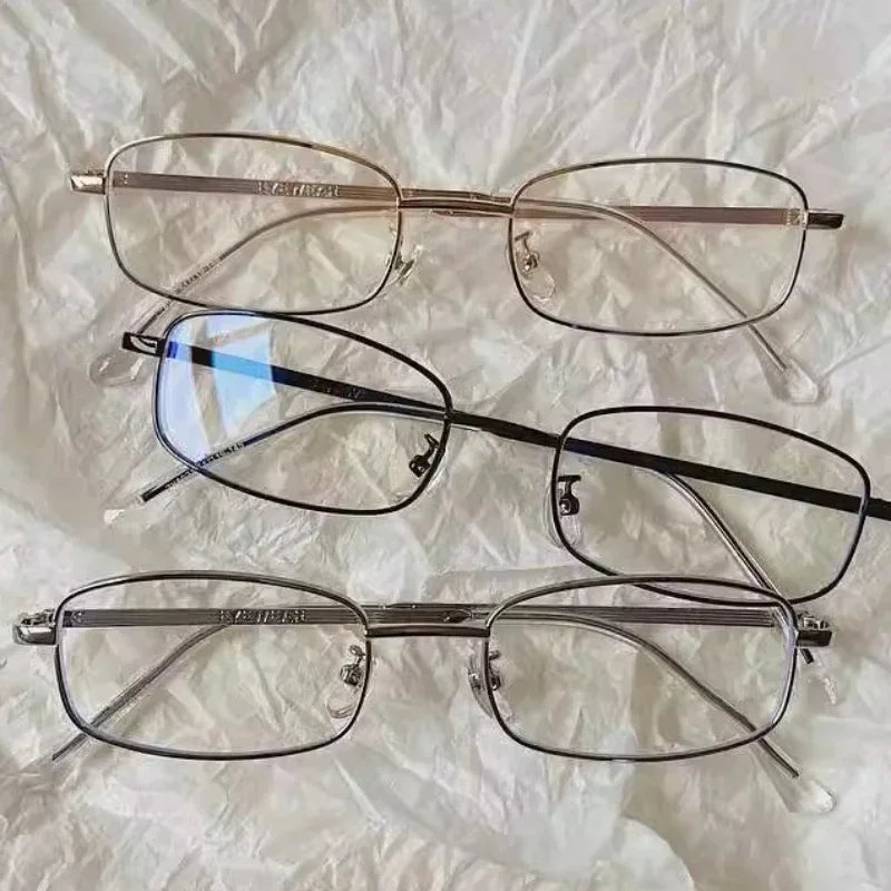 Peris Gems Y2K Harajuku Retro Small Square Frame Glasses for Women Metal Eyeglasses Clear Reading Spectacle Blue Light Blocking Eyewear Y2K Harajuku Retro Small Square Frame Glasses for Women Metal Eyeglasses Clear Reading Spectacle Blue Light Blocking Eyewear SHEIN Amazon Temu