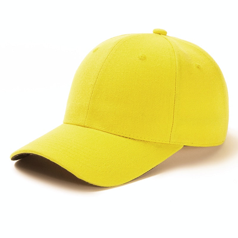 Peris Gems Yellow 1 / 54cm-60cm Casual Plain Mesh Baseball Cap Unisex | Adjustable Snapback Hats Casual Plain Mesh Baseball Cap Unisex | Adjustable Hats SHEIN Amazon Temu