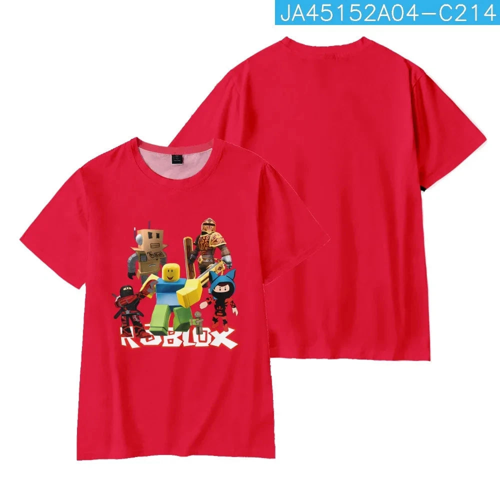 Peris Gems Yellow / 100 2023 Roblox kid T-shirt Boys Game Sports T-shirt Child Cartoon Short sleeve top 3D Printing Casual Street Harajuku Clothes 2023 Roblox kid T-shirt Boys Game Sports T-shirt Child Cartoon Short sleeve top 3D Printing Casual Street Harajuku Clothes SHEIN Amazon Temu