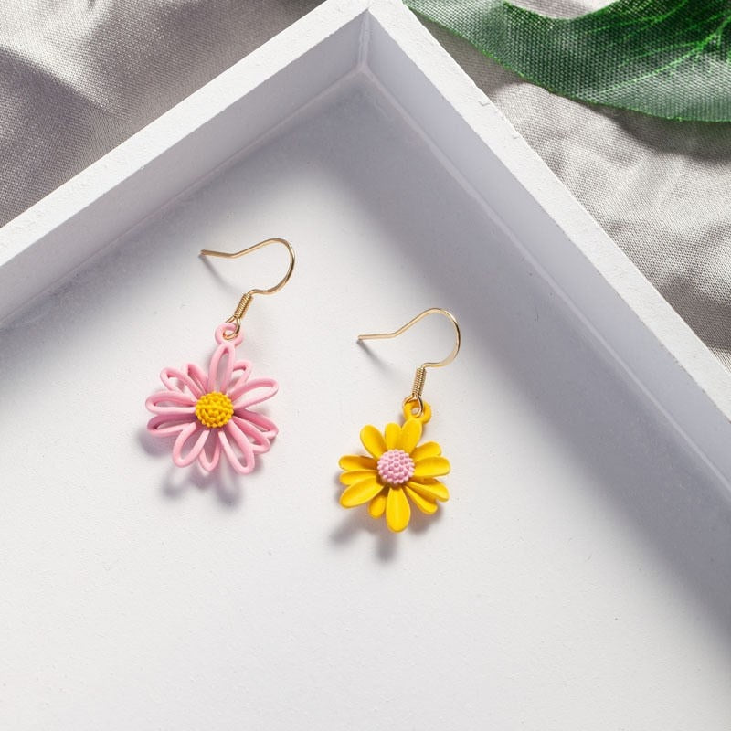 Peris Gems Yellow Drop Earrings for Women | Fruit and Plants Creative Earrings for Women SHEIN Amazon Temu