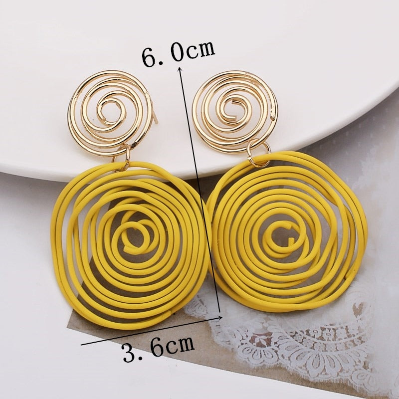 Peris Gems Yellow Drop Earrings for Women | Fruit and Plants Creative Earrings for Women SHEIN Amazon Temu