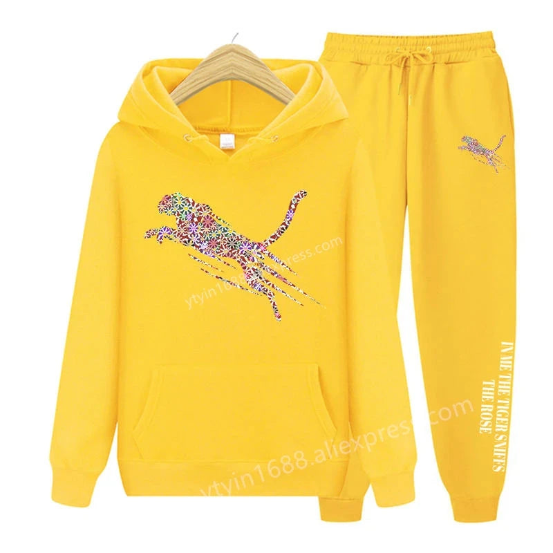 Peris Gems Yellow / S Womens TrackSuit Aesthetic Sweatshirts Sweatpants Two-piece suit 2025 New Fleece Oversize Designer Streetwear Women Hoodie Sets Womens TrackSuit Aesthetic Sweatshirts Sweatpants Two-piece suit 2025 New Fleece Oversize Designer Streetwear Women Hoodie Sets SHEIN Amazon Temu