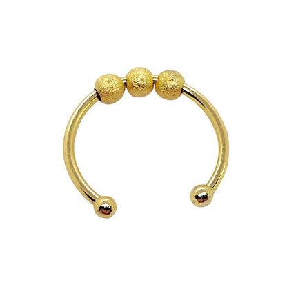 Peris Gems 01 / resizable 10mm Anxiety Rings For Women Y2k Jewelry Rings Butterfly Daisy Bead Anti Stress Fidget Spinner Rings For Teens 2024 Aesthetic SHEIN Amazon Temu