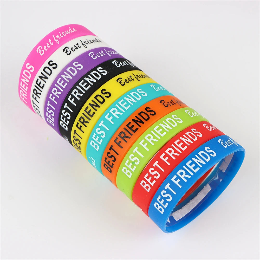 Peris Gems 10/20/30/50Pcs/Lot Fashion Simple Luminous Silicone Bracelet For Men Women Sports Love Mixed Style Jewelry Birthday Party Gifts SHEIN Amazon Temu