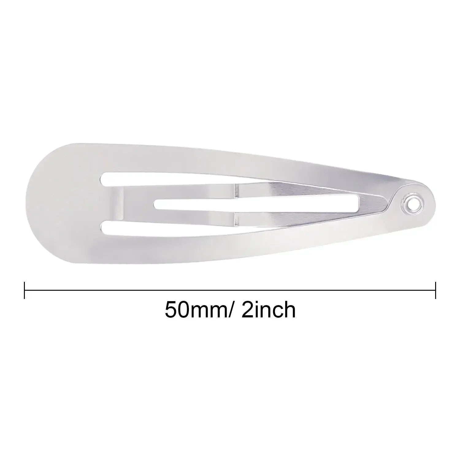 Peris Gems 10-50pcs Simple Silver Hair Clips BB Snap Hairpins Base for DIY Handmade Barrettes Y2K Women Girls Styling Tools Accessories SHEIN Amazon Temu