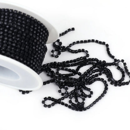 Peris Gems 10 Yards Glass crystal Strass Rhinestone Cup Chain Sew On Diamond Glue-On Close Chains Glitter Trim Cup Chain sew on Garment G12 SHEIN Amazon Temu