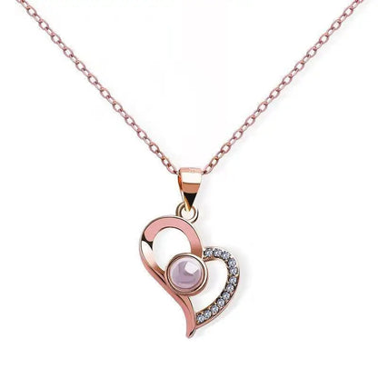 Peris Gems 100 Languages I Love You Necklace Valentine&