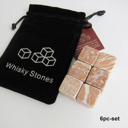 Peris Gems  100% Natural Whiskey Stones: Sipping Dry Ice Cubes for Whisky 100% Natural Whiskey Stones: Sipping Dry Ice Cube for Whisky SHEIN Amazon Temu
