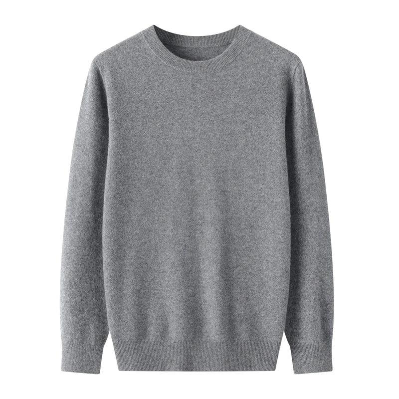 Peris Gems  100% Pure Merino Wool Cashmere Sweater for Men: Fashionable Round Neck Top 100% Pure Merino Wool Cashmere Sweater for Men: Round Neck SHEIN Amazon Temu