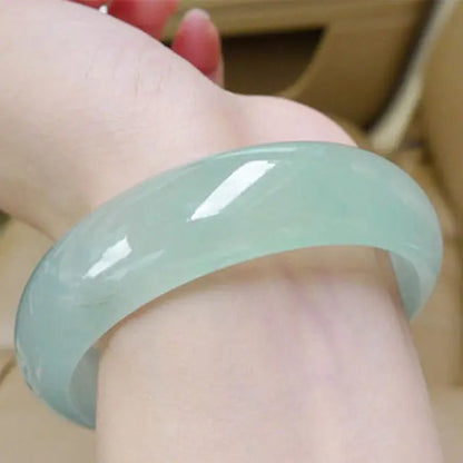 Peris Gems 100% real green jade bangles natural handmade bracelets floating flower emerald ladies bracelet jade gift Bangles Lady PartyGift SHEIN Amazon Temu