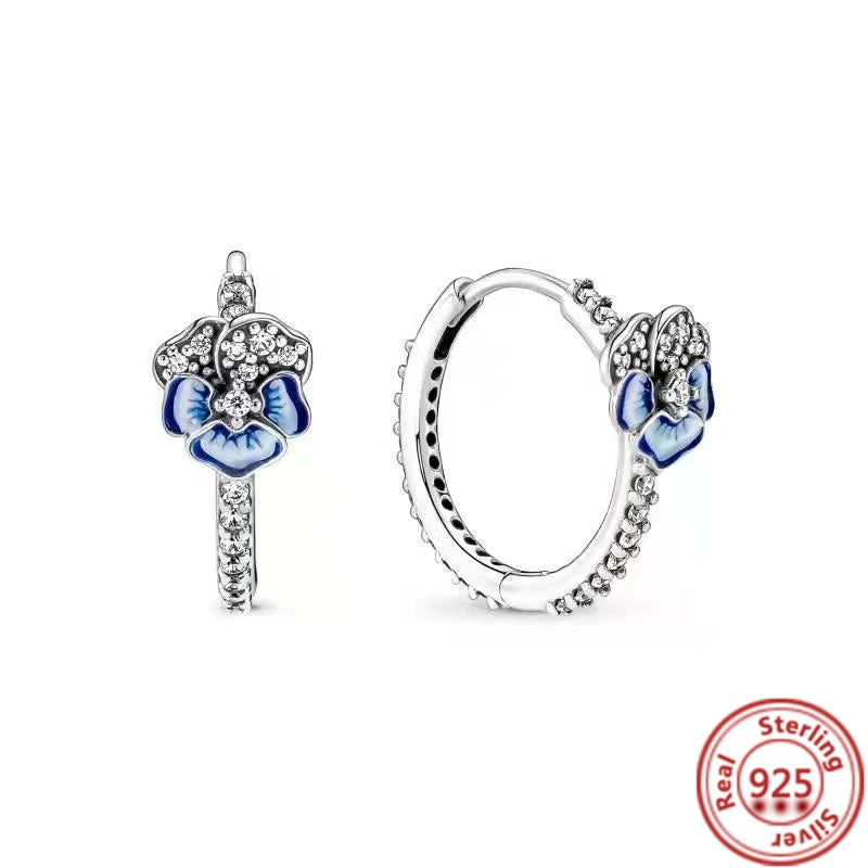 Peris Gems 100% S925 Sterling Silver Pearl Earring Butterfly Pendant Earring Double Hoop Earrings Fine Jewelry Women DIY Anniversary Gifts 100% S925 Sterling Silver Pearl Earring Butterfly Pendant Earring Double Hoop Earrings Fine Jewelry Women DIY Anniversary Gifts SHEIN Amazon Temu