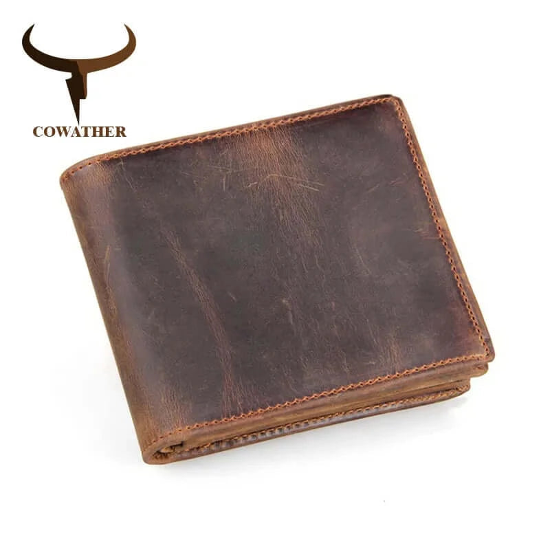 Peris Gems  100% top quality cow genuine leather men wallets luxury,dollar price short style male purse,carteira masculina original brand SHEIN Amazon Temu