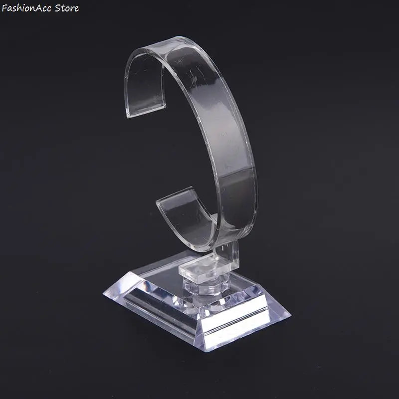 Peris Gems 10CM Plastic Wrist Watch Display Rack Holder Sale Show Case Stand Tool Clear Jewelry Packaging Total Height Watch Display Stand SHEIN Amazon Temu