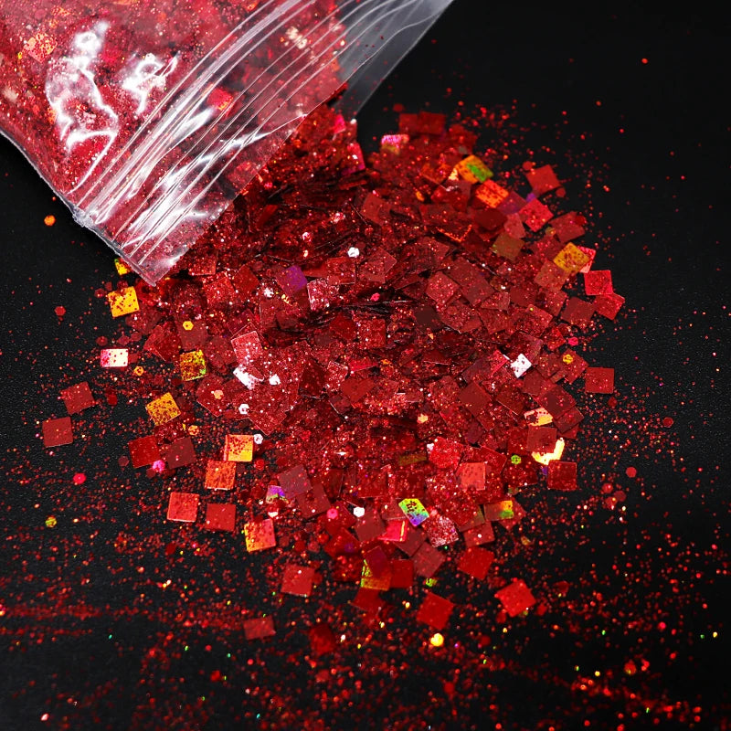 Peris Gems 10G-FKMX8 10G Chameleons Shiny Resin Pigment Holographic Colorful Glitter Powder Silicone Mold for Epoxy Resin DIY Jewelry Earrings Crafts SHEIN Amazon Temu