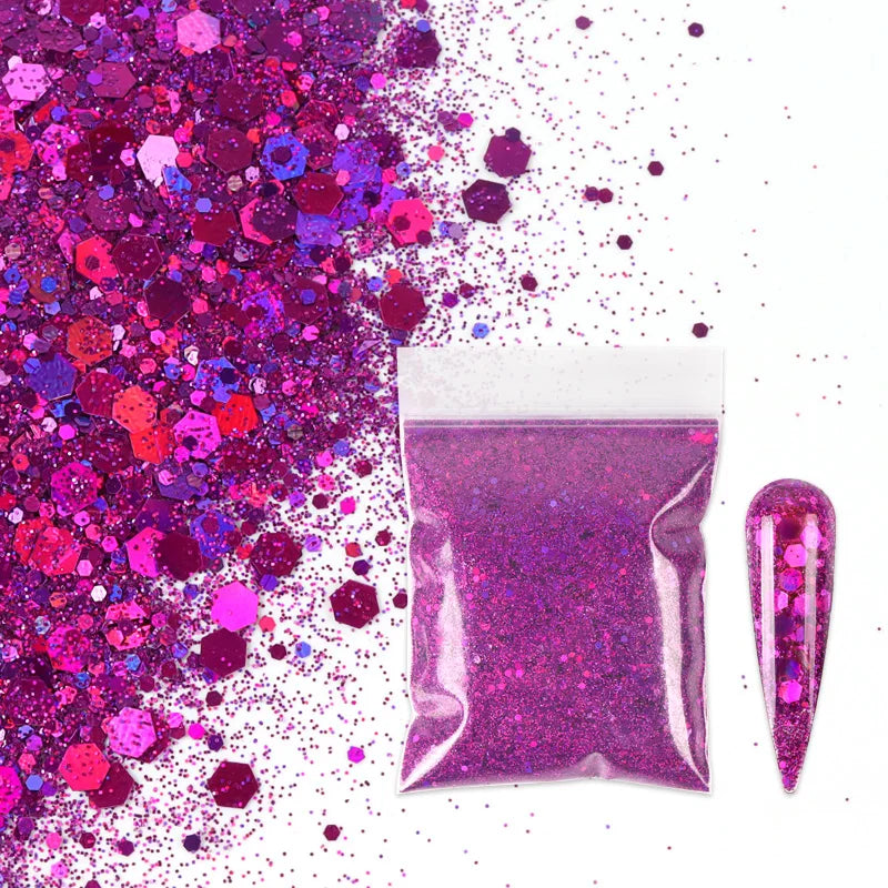 Peris Gems 10G-LSLBX15 10G Chameleons Shiny Resin Pigment Holographic Colorful Glitter Powder Silicone Mold for Epoxy Resin DIY Jewelry Earrings Crafts SHEIN Amazon Temu