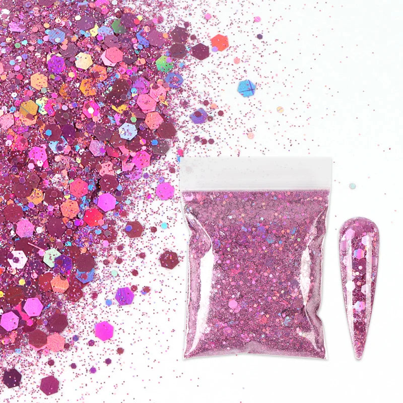 Peris Gems 10G-LSLBX16 10G Chameleons Shiny Resin Pigment Holographic Colorful Glitter Powder Silicone Mold for Epoxy Resin DIY Jewelry Earrings Crafts SHEIN Amazon Temu