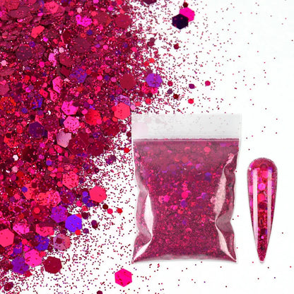 Peris Gems 10G-LSLBX17 10G Chameleons Shiny Resin Pigment Holographic Colorful Glitter Powder Silicone Mold for Epoxy Resin DIY Jewelry Earrings Crafts SHEIN Amazon Temu