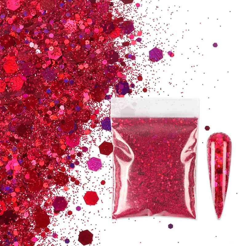 Peris Gems 10G-LSLBX18 10G Chameleons Shiny Resin Pigment Holographic Colorful Glitter Powder Silicone Mold for Epoxy Resin DIY Jewelry Earrings Crafts SHEIN Amazon Temu