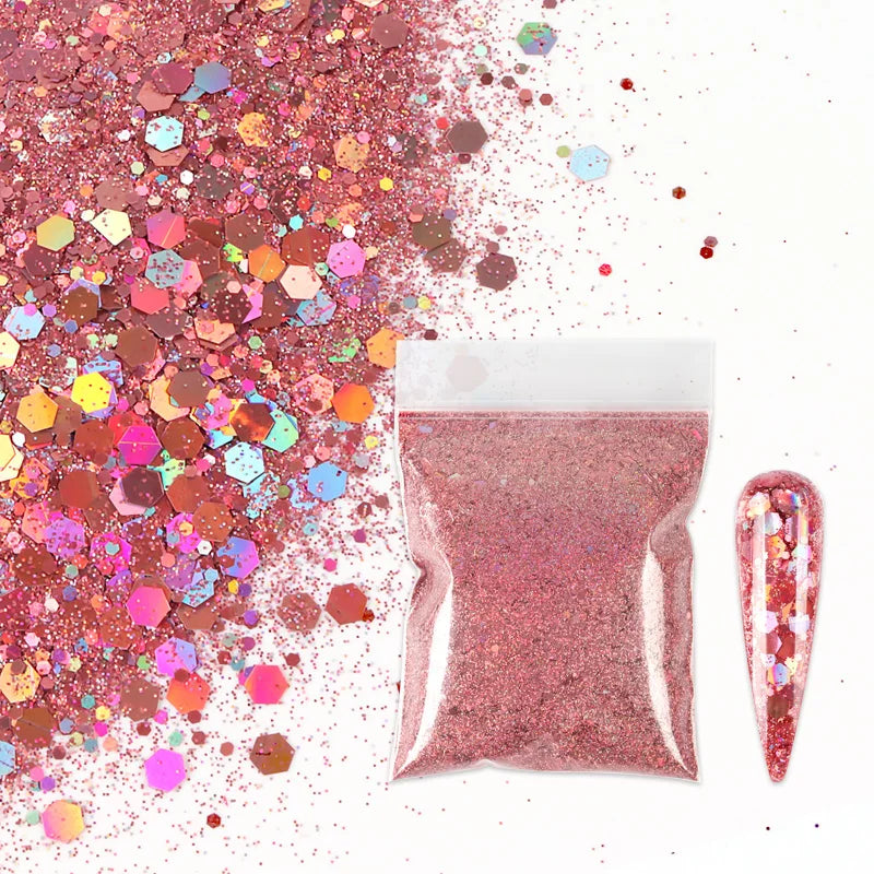 Peris Gems 10G-LSLBX19 10G Chameleons Shiny Resin Pigment Holographic Colorful Glitter Powder Silicone Mold for Epoxy Resin DIY Jewelry Earrings Crafts SHEIN Amazon Temu