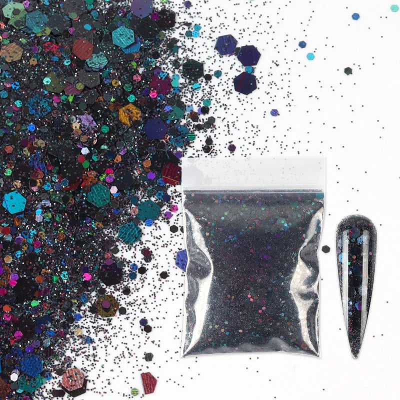 Peris Gems 10G-LSLBX4 10G Chameleons Shiny Resin Pigment Holographic Colorful Glitter Powder Silicone Mold for Epoxy Resin DIY Jewelry Earrings Crafts SHEIN Amazon Temu