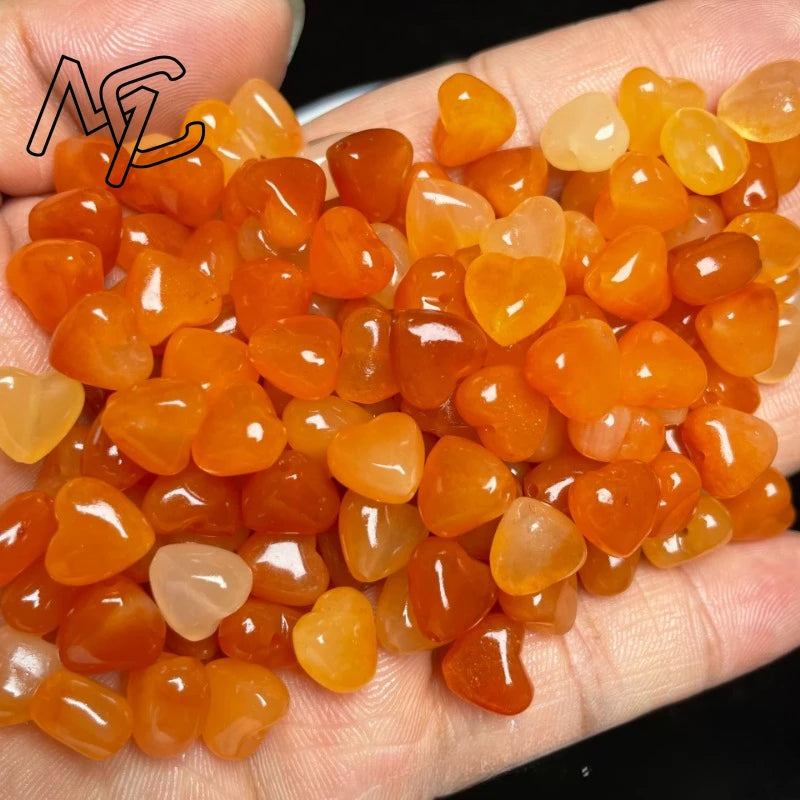 Peris Gems 10PC Natural Golden Jade Love Heart Beads Accessories DIY Bangle Charm Jewellery Fashion  Hand-Carved  Luck Man Amulet 10PC Natural Golden Jade Love Heart Beads Accessories DIY Bangle Charm Jewellery Fashion  Hand-Carved  Luck Man Amulet SHEIN Amazon Temu